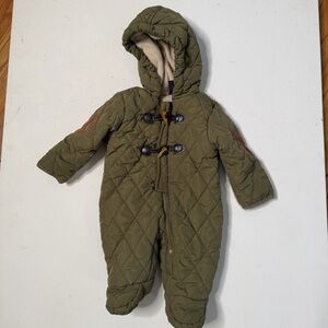 Rugged Bear olive green snow suit